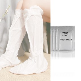 Foot Care Sheet Supplier - Vegan Spa Long Size Hydrating Foot Care Whitening Sock