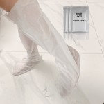 Foot Care Sheet Supplier - Vegan Spa Long Size Hydrating Foot Care Whitening Sock