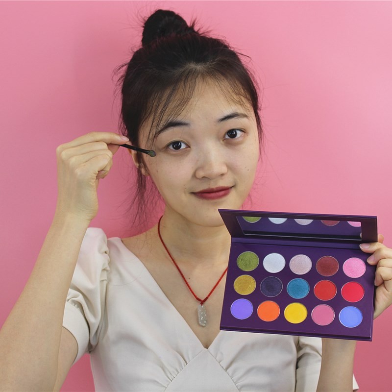 Eyeshadow Palette Supplier - Wholesale Small MOQ OEM 100 Colors Custom Private
