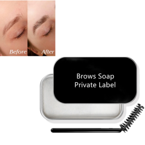 Eyebrow Styling Gel Factory - Natural 3D Waterproof Freeze Sculpt Eyebrow Soap Wax