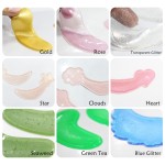 Hydro Gel Eye Patch Manufacturer - OEM 24k Puffy Glitter Under Pink Gold Collagen