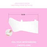 Foot Care Sheet Supplier - Vegan Spa Long Size Hydrating Foot Care Whitening Sock