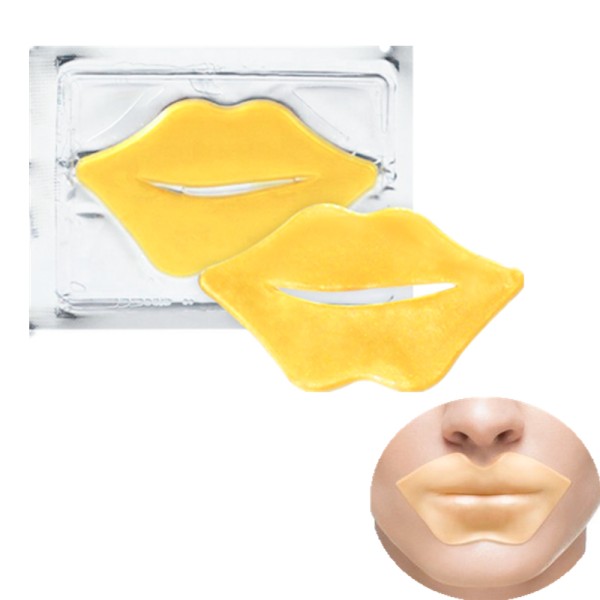 Lip Mask Factory - Wholesale Korean 24k Gold Plumping Hydrogel Gel Collagen