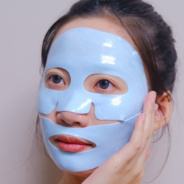 Hydrogel Mask Factory - New Arrival Blue Hydrating Smooth Face Sheet Mask