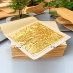 Gold Leaf Manufacturer - Private Label 24k Real Gold Sheet Leaf Furniture 24k