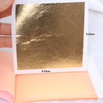 Gold Leaf Supplier - 24K Pure Gold Foil Leaf for Food Decoration Spa Genuine