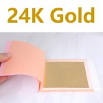 Sheet Paper Mask Factory - OEM Spa Anti Wrinkle Sheet Paper Mask 24k Gold Foil