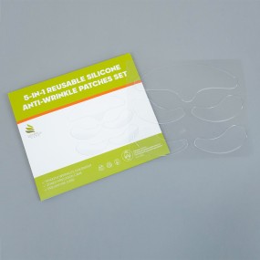 Facial Silicone Sheets Supplier - Anti Scar Multi Shape Silicone Gel Face Mask Set