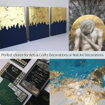 Gold Leaf Sheets Supplier - Hot Sales 24k Hand Made Pure Gold Leaf Sheets Skin