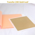 Gold Leaf Supplier - 24K Pure Gold Foil Leaf for Food Decoration Spa Genuine