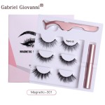 Magnetic Eyeliner Kit Supplier - Wholesale Custom Logo 5 Magnet with Lashes