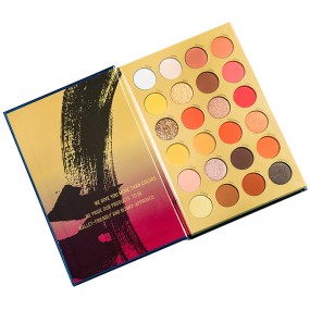 Press Eyeshadow Pallets Factory - Makeup 72 Color Pressed Pallets Sticker Label