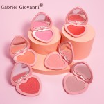 Blush Palette Manufacturer - Wholesale Custom Logo Heart Shaped Cream Blush