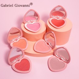Blush Palette Manufacturer - Wholesale Custom Logo Heart Shaped Cream Blush