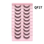False Eyelashes Manufacturer - New Beauty Private Label Custom Luxury Multilayer