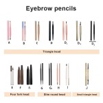Eyebrow Pencil Manufacturer - Customized Private Label Waterproof Pencil with Brush