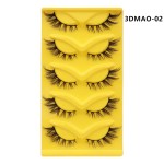 False Eyelashes Supplier - New Private Label Custom Logo Luxury Long Natural