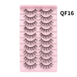 False Eyelashes Manufacturer - New Beauty Private Label Custom Luxury Multilayer