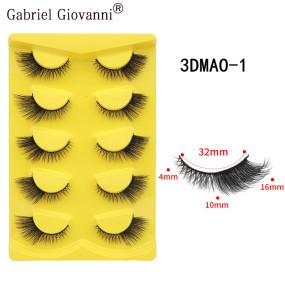 False Eyelashes Factory - New Private Logo Custom Beauty Multilayer Natural Long