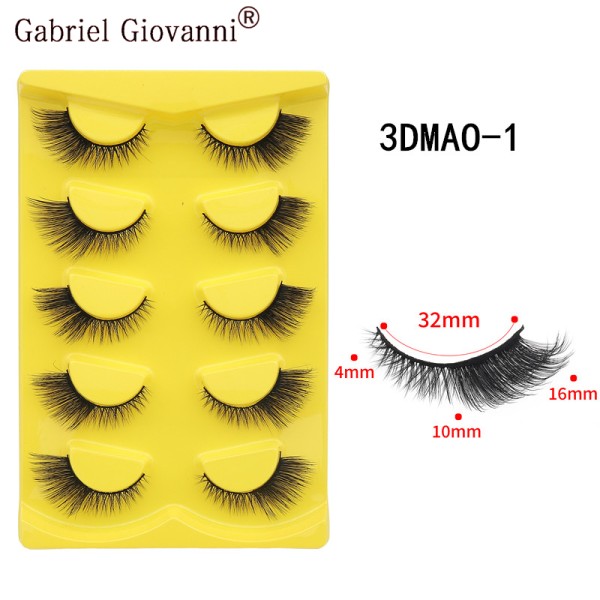 False Eyelashes Factory - New Private Logo Custom Beauty Multilayer Natural Long