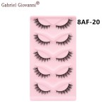 False Eyelashes Manufacturer - New Beauty Luxury Custom Logo 5 Pairs Multilayer