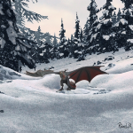 PVC Model Supplier - McFarlane Frozen Ice Dragon 1:8 Scale Fantasy