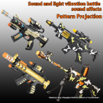 Electronic Toy Gun Factory - Children's Unisex Electric Music Revolver Sound