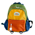 School Bag Supplier - Lightweight Color-Blocked Backpack Kindergarten Travel