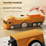 RC Car Toy Manufacturer - Children's Transforming Fire Truck Magnetic Blocks