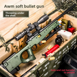 Toy Gun Supplier - Children's AWM M416 Electronic Soft Bullet Plastic