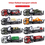 Transport Truck Supplier - 1:50 Scale ABS Plastic Flatbed Multiple Models
