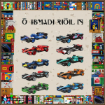 Car Model Factory - Woma Toys C1025 10-Pack F1 Model 1:50 Scale Plastic