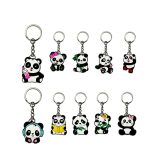 Keychain Supplier - For Amazon Hot Cartoon Panda PVC Soft Rubber