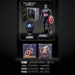 Action Figure Supplier - Official Marvel Iron Spider-Man Transformable Model