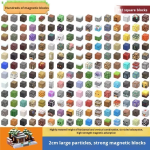 Magnetic Blocks Supplier - 2025 Full Set Plastic Magnetic Cube World