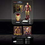 Action Figure Supplier - Official Marvel Iron Spider-Man Transformable Model