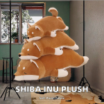Stuffed Animal Factory - Hot Selling Shiba Inu Plush PP Cotton Valentine