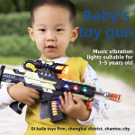 Electronic Toy Gun Factory - Children's Unisex Electric Music Revolver Sound