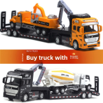 Transport Truck Supplier - 1:50 Scale ABS Plastic Flatbed Multiple Models