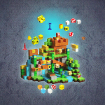 Magnetic Block Factory - 100pcs Plastic Magnetic Tiles Game Set 14+