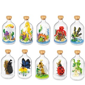 Building Block Set Supplier - DIY Plastic Diamond Brick Animal Penguin Model