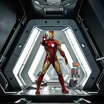 Marvel Toy Factory - Sam's Hand-Made Hulkbuster Armor Plastic Robot