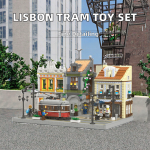 Educational Toy Manufacturer - JIESTAR 3080 Pcs ABS Lisbon Tram Station