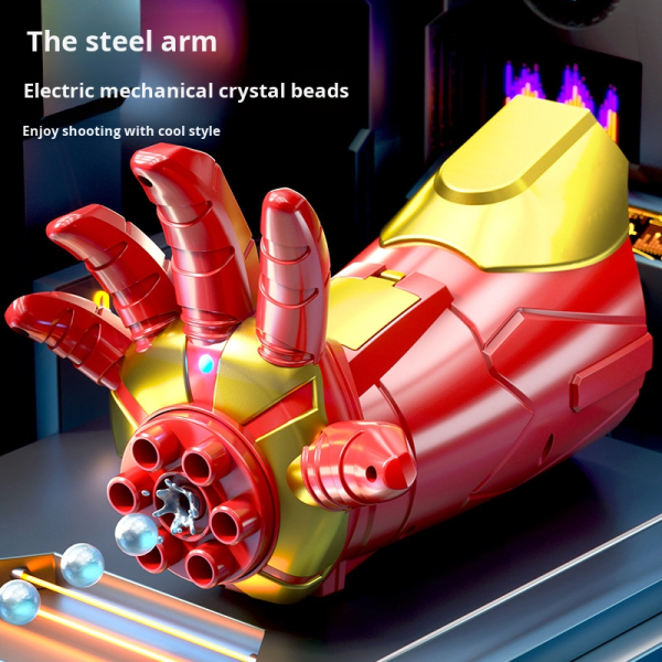 Bubble Toy Factory - Electric Gatling Crystal Launcher ABS Plastic Arm