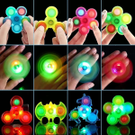 Light-Up Bracelet Supplier - Creative Rotating Gyro Watch Glowing Bubble Design