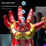 Bubble Toy Factory - Electric Gatling Crystal Launcher ABS Plastic Arm