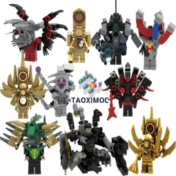 Building Blocks Supplier - Mini Upgrade Titan Clock King Electric Drill Model