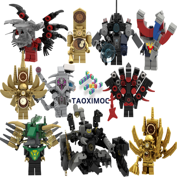 Building Blocks Supplier - Mini Upgrade Titan Clock King Electric Drill Model