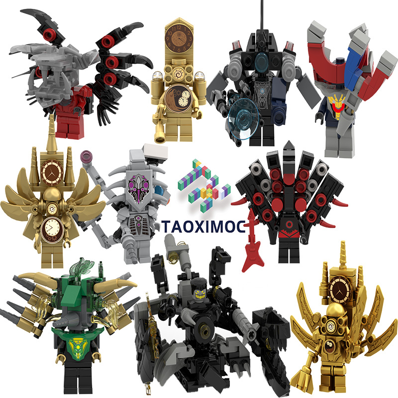 Building Blocks Supplier - Mini Upgrade Titan Clock King Electric Drill Model