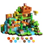 Magnetic Block Factory - 100pcs Plastic Magnetic Tiles Game Set 14+
